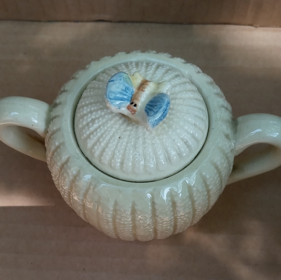 Honey pot or sugar with cover - Picture 3 of 6